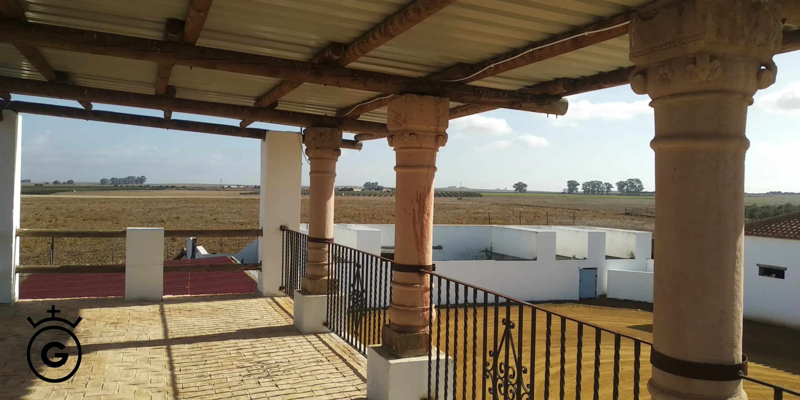 Vistas desde el palco de Finca La Arauza
